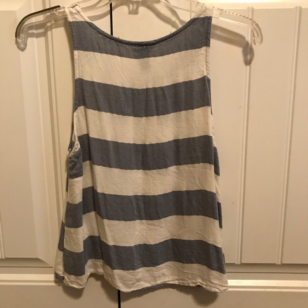 Tie up tank top